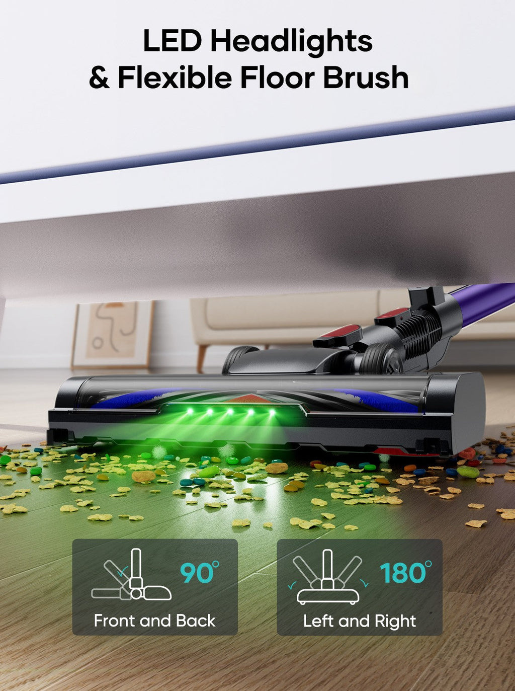 【New Arrivals】Homeniqo Y10 Cordless Stick Vacuum
