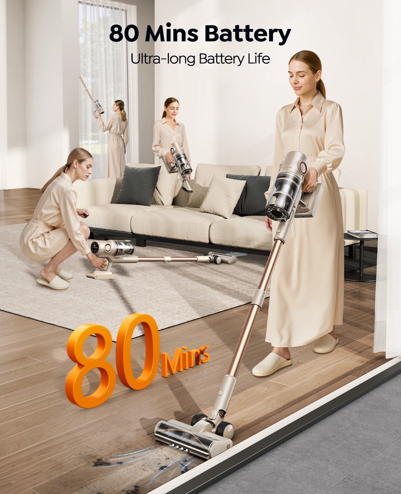 【New Arrivals】Homeniqo P7 Pro Cordless Vacuum