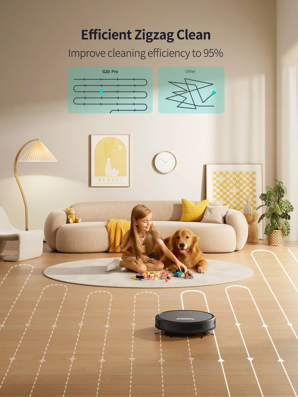 Homeniqo G20 Pro Robotic Vacuum