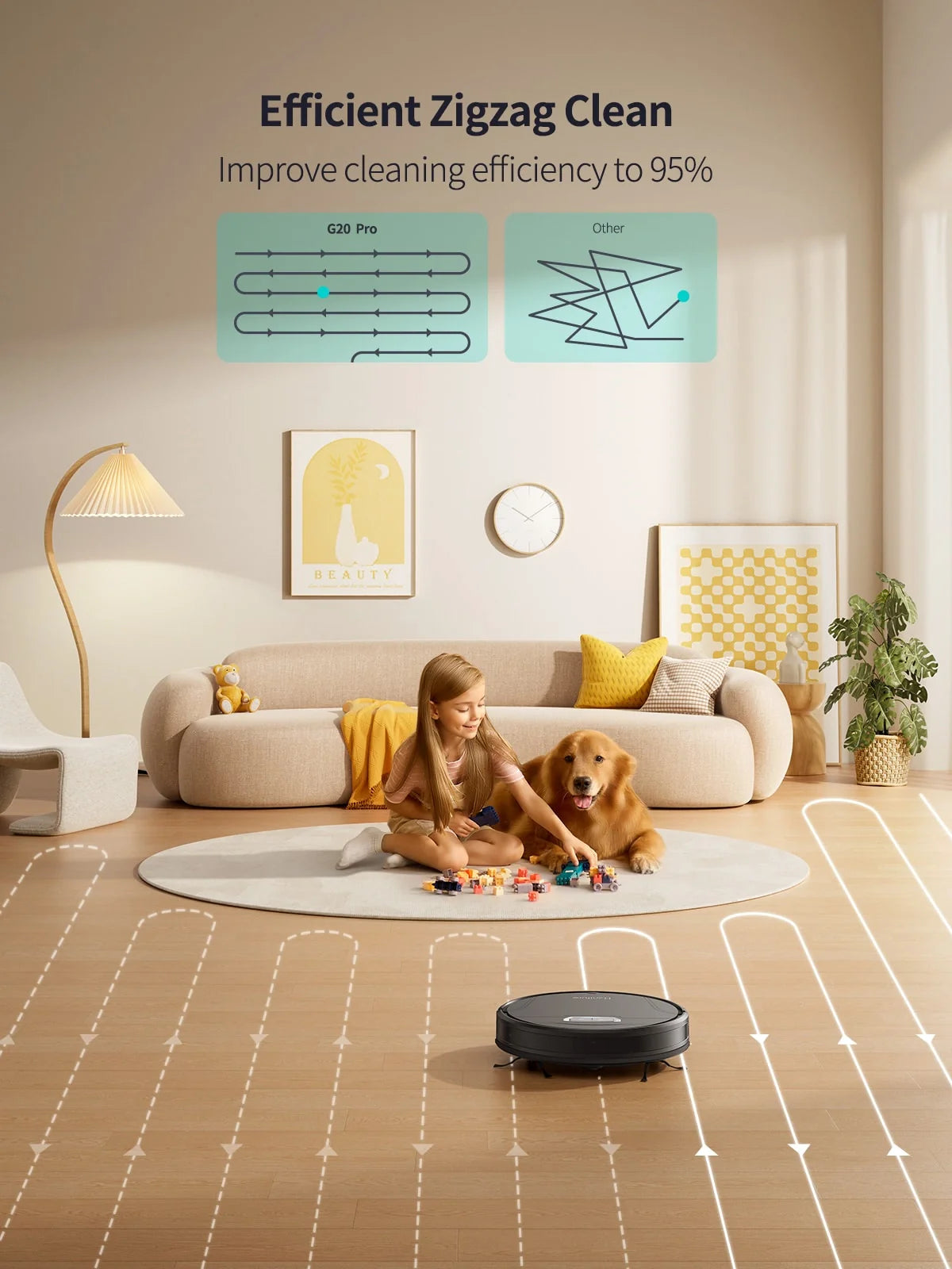 Homeniqo G20 Pro Robotic Vacuum