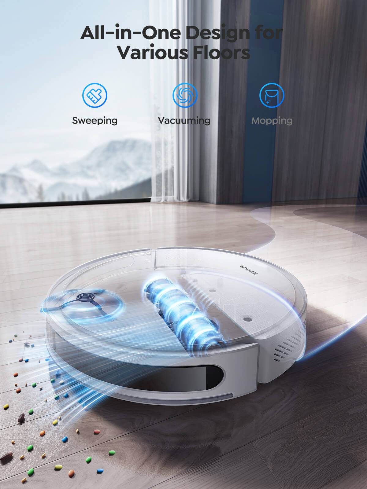 【New Arrivals】Homeniqo T10 Robot Vacuum