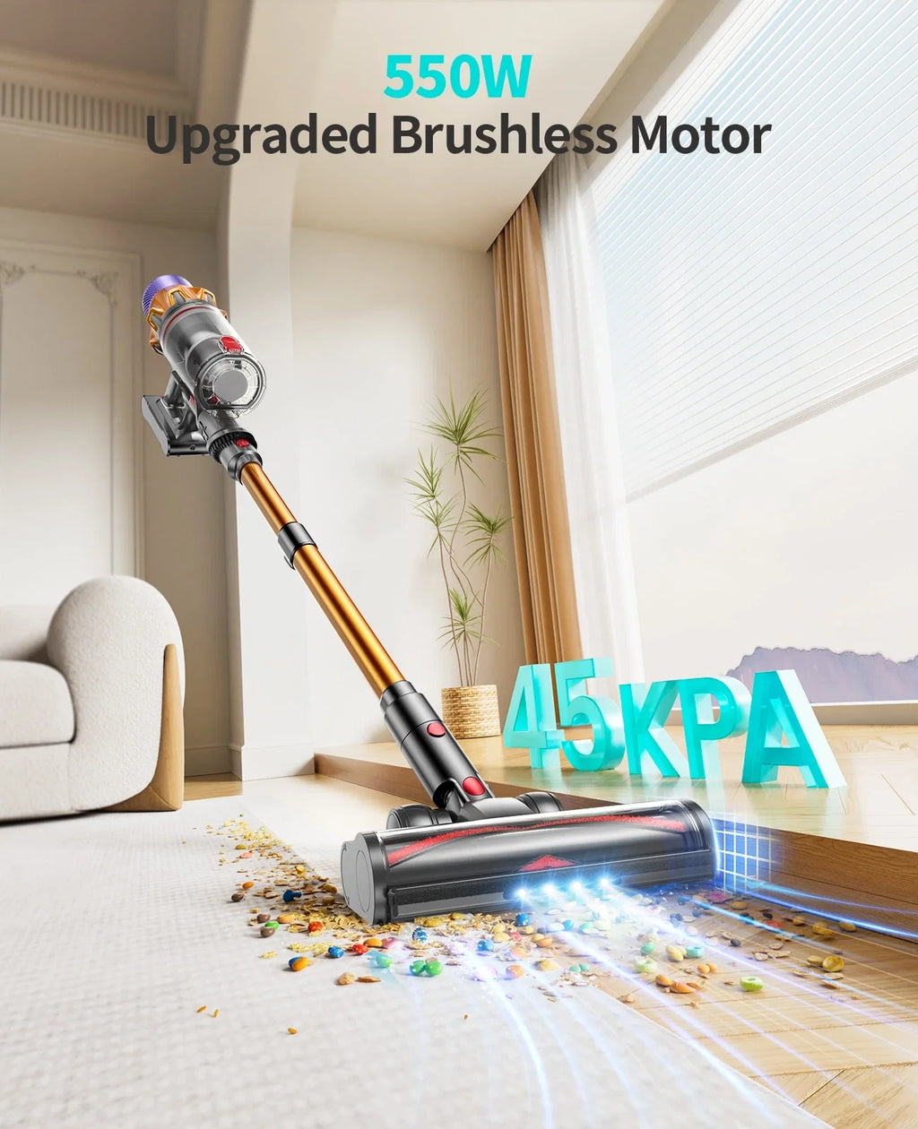 【Top-Rated】Homeniqo X7 Cordless Vacuum